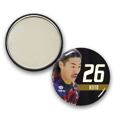 2026/27 選手缶ミラー