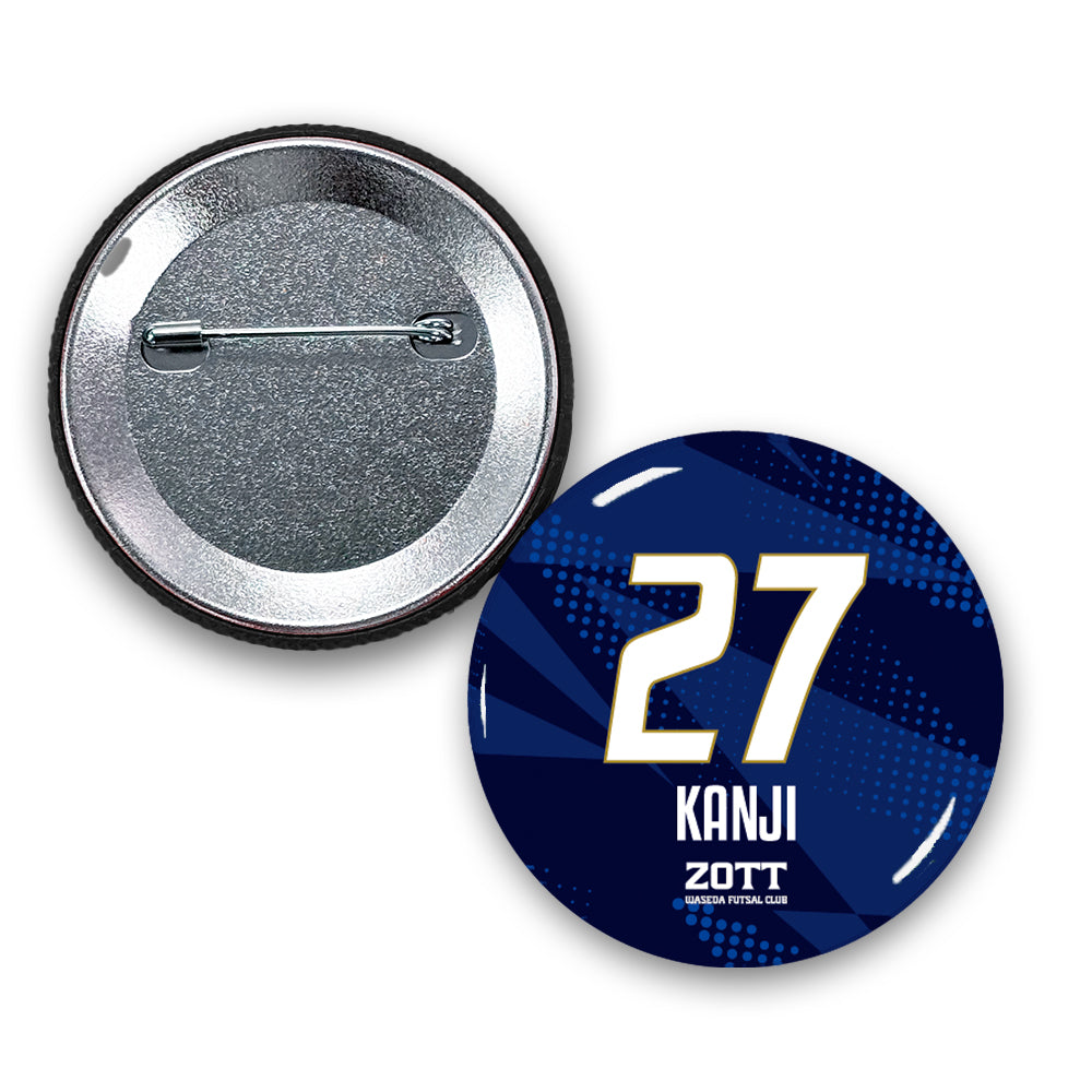 【全17選手ランダム封入】2026/27 背番号缶バッジ（38mm）【シークレットパッケージ】
