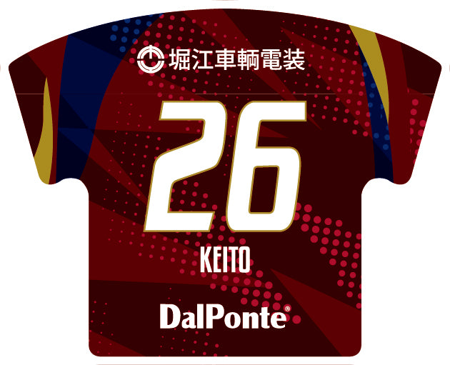 2026-27 ユニフォーム型キーホルダー